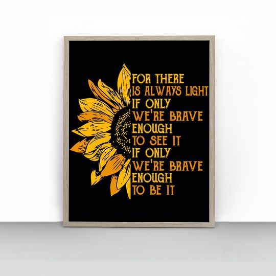 Discover Amanda Gorman - For There Is Always Light Premium Matte Vertical Poster