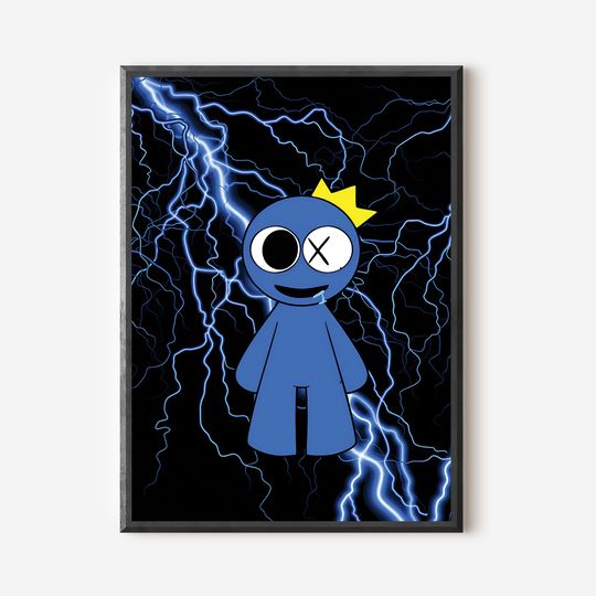 Discover Rainbow Friends Hug it Out Premium Matte Vertical Poster