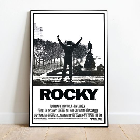 Discover Rocky (1976) Premium Matte Vertical Poster