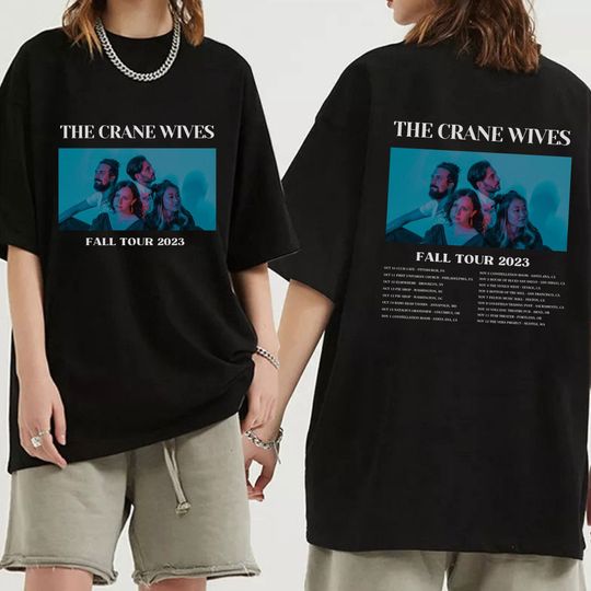 Discover The Crane Wives Fall Tour 2023 Shirt
