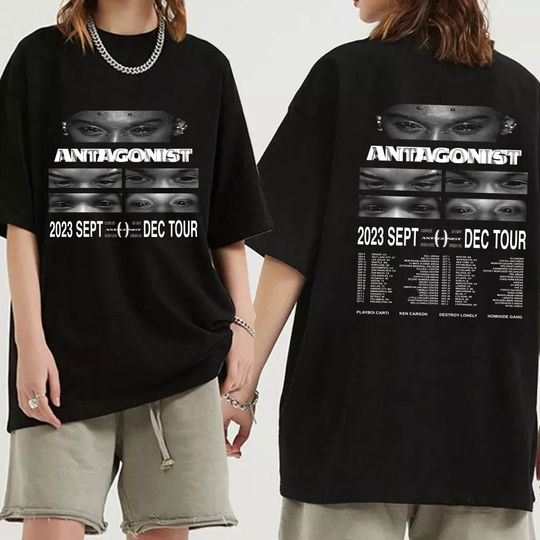 Discover Playboi Carti Antagonist Tour 2023 Shirt