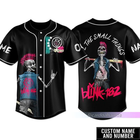 Discover B182 Band Baseball Jersey T-Shirt
