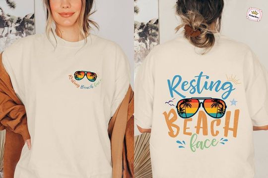 Discover Resting Beach Face Shirt,Travel Beach Vacation Shirt