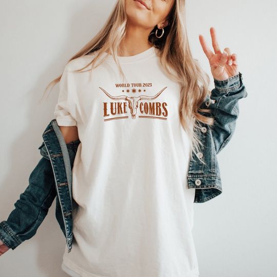 Discover Combs Bullhead Shirt Two Side Print - Country Music Shirt - Lukee Comb World Tour 2023