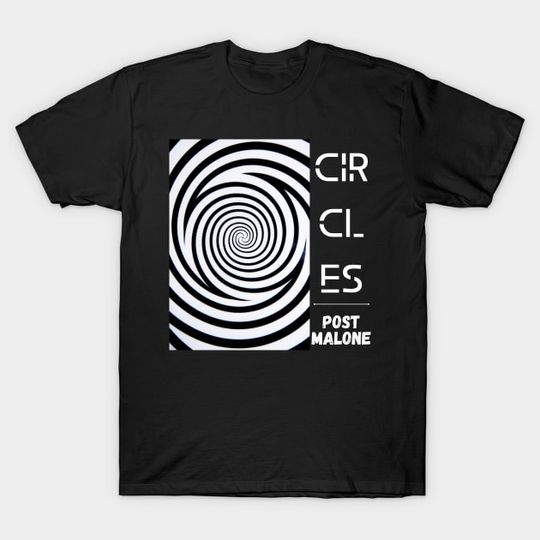 Discover Post malone white circles - Post Malone Rapper - T-Shirt