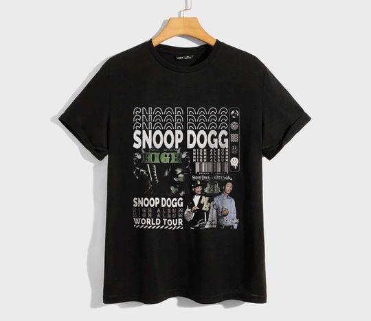 Discover Snoop Dogg World Tour 2023 T-Shirt, Snoop Dogg Shirt,Rap Shirt