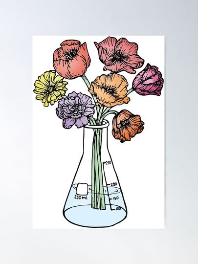 Discover Erlenmeyer Bouquet | Poster