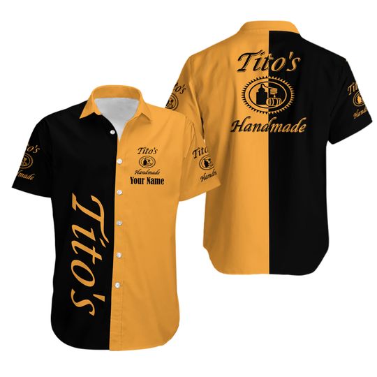 Discover Titos Vodka Button Shirt, Titos Hawaiian Shirt, Beer Hawaiian Shirt