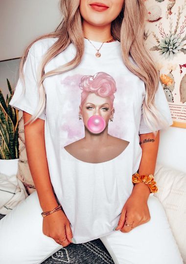 Discover P!NK Unisex Fan Shirt, Pink bubblegum Sweatshirt, P!nk Summer Carnival Tour 2023 T Shirt