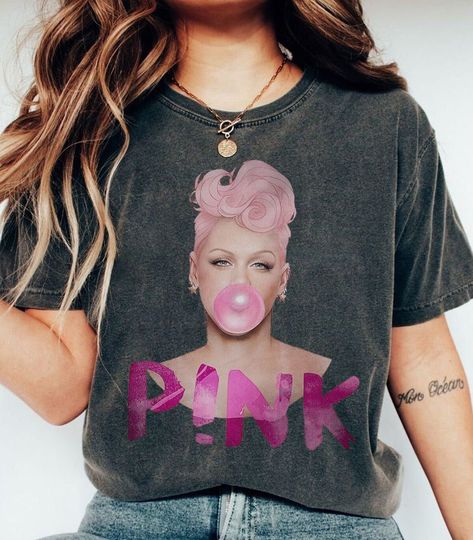 Discover PINK Shirt, Pink bubblegum P!nk Summer Carnival Tour 2023 T Shirt