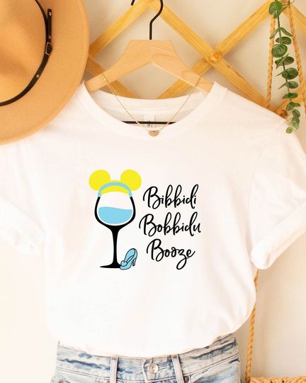 Discover Bibbidi Bobbidi Boozed Cinde Inspired Drinking Shirt
