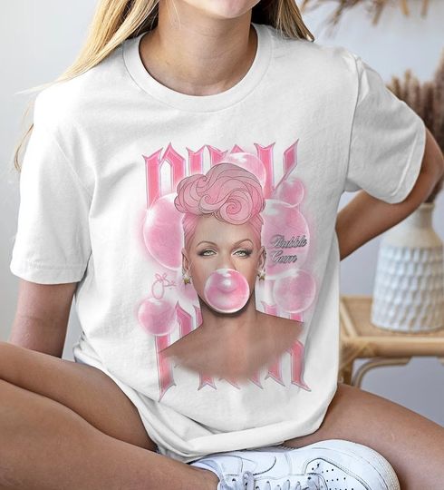 Discover PINK Shirt, Pink bubblegum T-Shirt