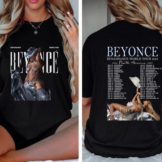 Discover Beyonc Renaissance World Tour Tee, Beyonce Concert Fan Shirt,