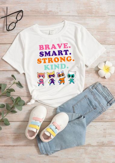 Discover SuperKitties | SuperKitties Shirt | Bitsy | Ginny | Buddy | Sparks Shirt