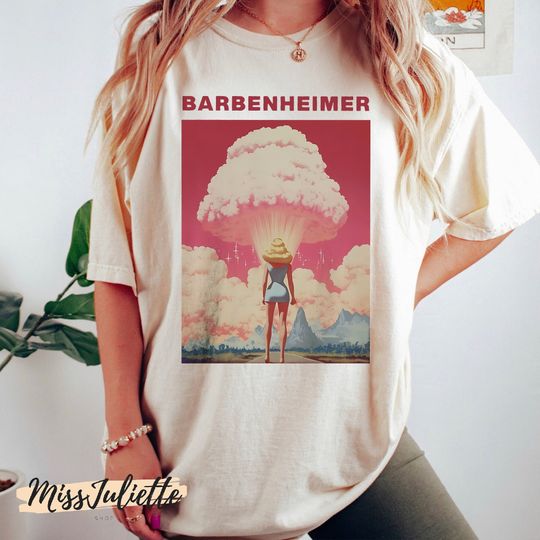Discover Barbenheimer  Shirt, Vintage Barbenheimer T Shirt