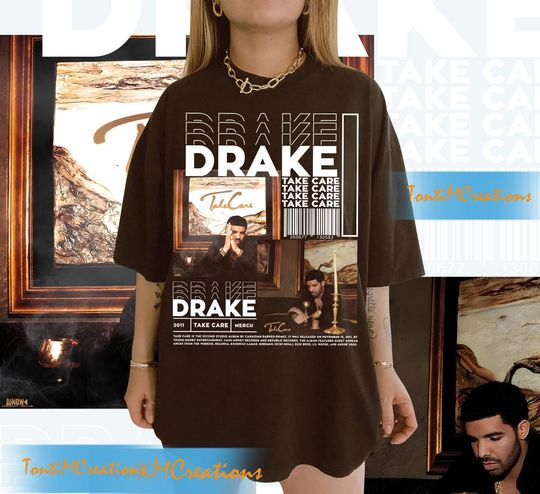 Discover Vintage Drake Rapper Tee