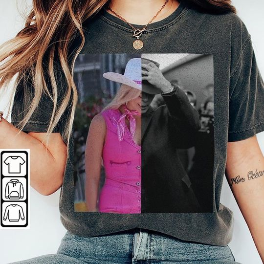 Discover Vintage Barbenheimer T-Shirt 2023