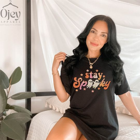 Discover Stay Spooky Shirt, Spooky Vibes Shirt, Halloween T-Shirt