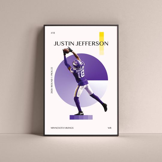 Discover Justin Jefferson Poster