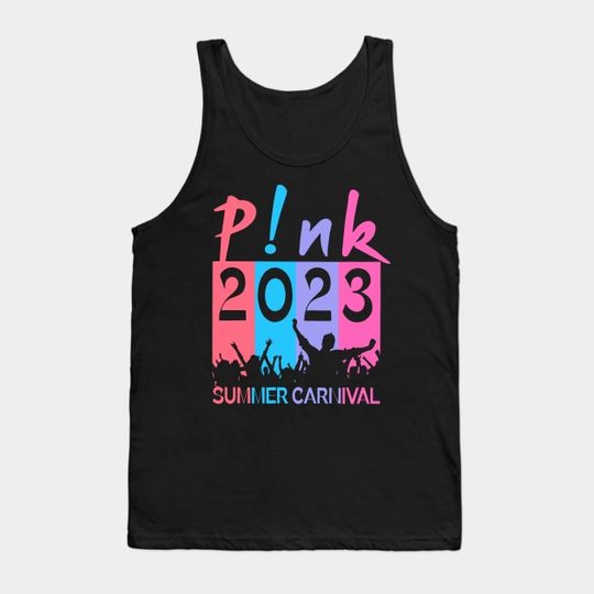 Discover P!nk Summer Carnival 2023 Shirt, Pink Summer Carnival 2023 - Tank Top
