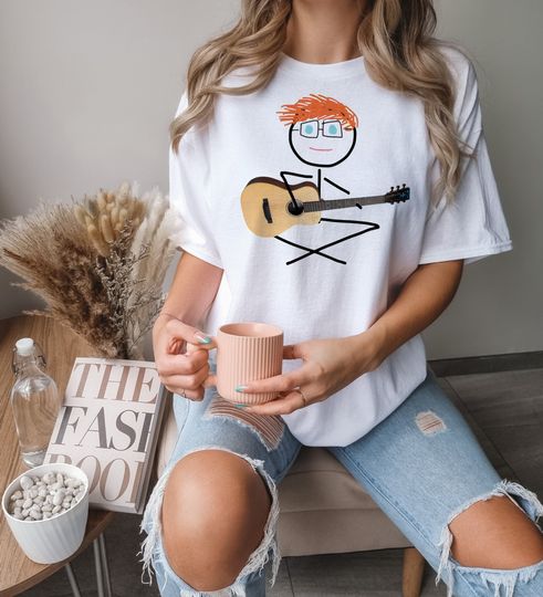 Discover Ed Concert Shirt, Sheeran Merch, Perfect Shirt, Ed Guitar Shirt