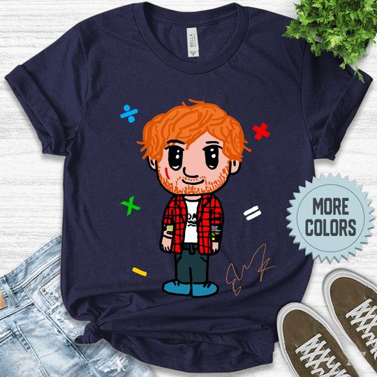 Discover Funny Sheeran Shirt, The Mathematics Tour Shirt, Ed Shee Concert Shirt