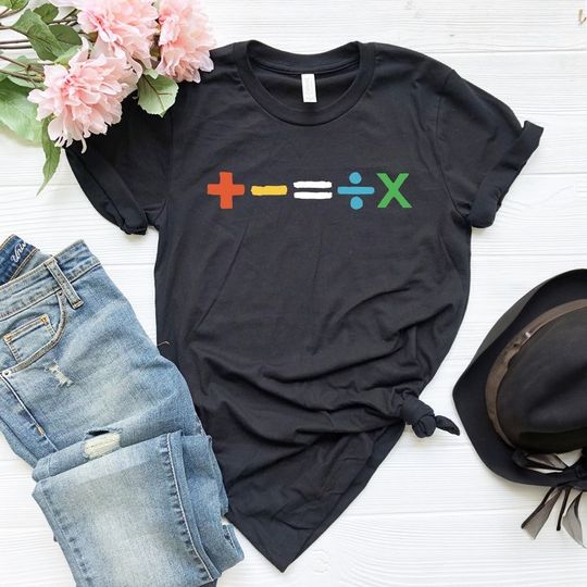 Discover The Mathematics Tour Shirt, Ed Shee Concert, Sheerious Gift