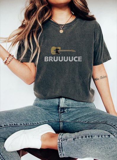 Discover BRUUUUCE T-Shirt, Bruce Springsteen Tour Shirt