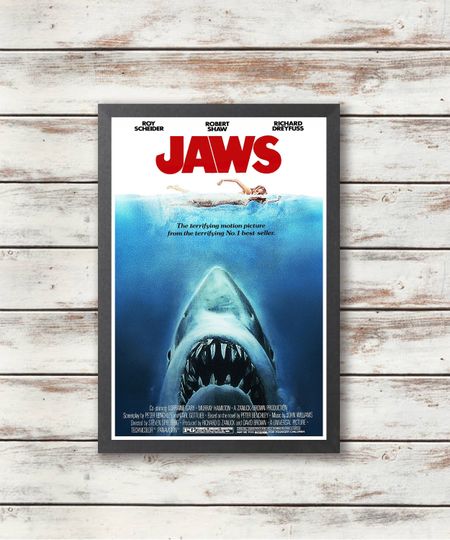 Discover Jaws - 1975 Movie Poster