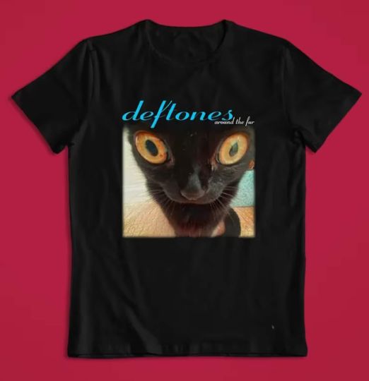Discover Deftone around the fur cat band Vtg Shirt