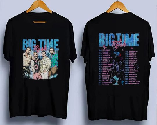 Discover Big Time Rush Can't Get Enough Tour Shirt