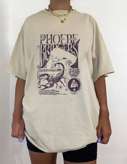 Discover Phoebe Bridgers On Tour Shirt, Phoebe Bridgers Reunion Tour Shirt