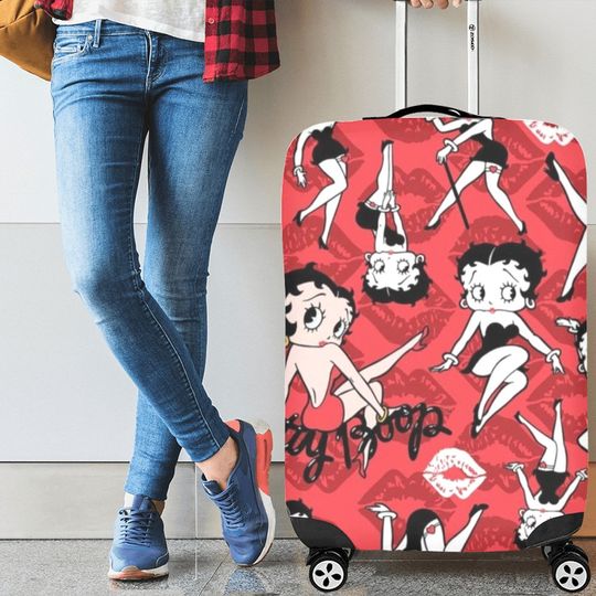 Discover Betty Boop luggage cover