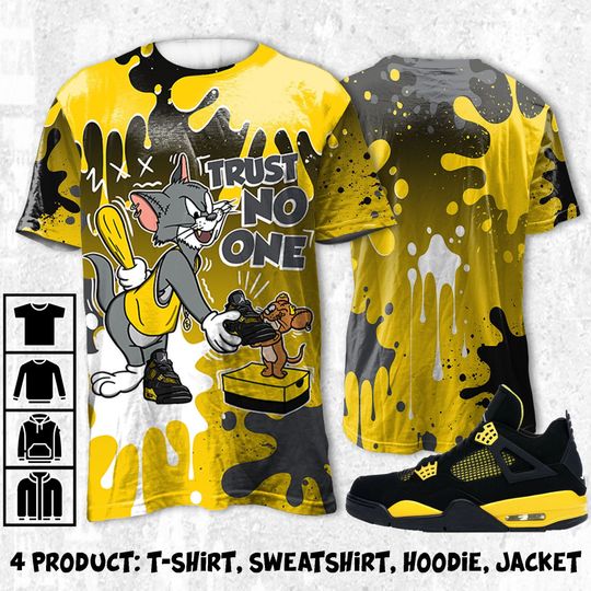 Discover AJ 4 Thunder Unisex T-Shirt