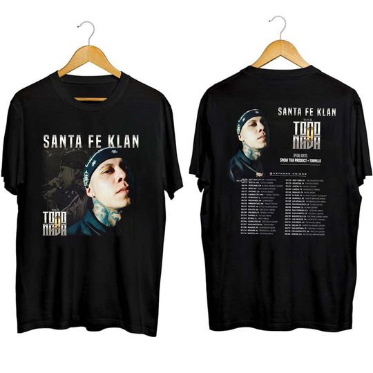 Discover Santa Fe Klan Everything and nothing Tour 2023 Shirt