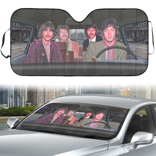 Discover Music Band Car Sun Shade