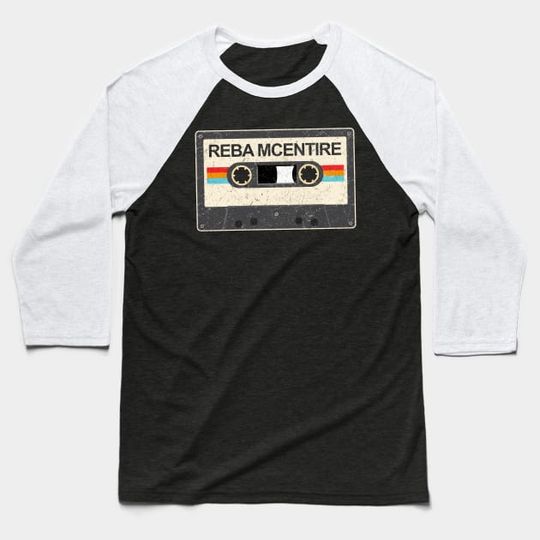 Discover kurniamarga vintage cassette tape Reba McEntire Baseball Tee