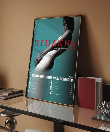Discover Rihanna - Good Girl Gone Bad: Reloaded Album Cover Poster
