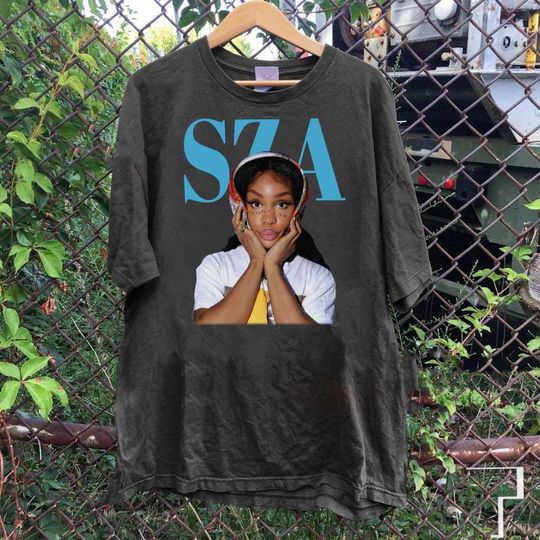 Discover s.z.a shirt, vsza graphic tees, bootleg shirt,