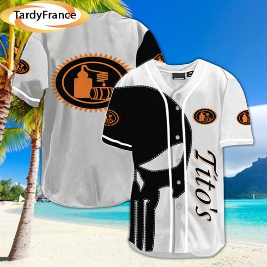 Discover Titos Vodka Skull Shirt, Titos Vodka Baseball Jersey
