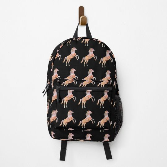 Discover Horse Floral Backpack