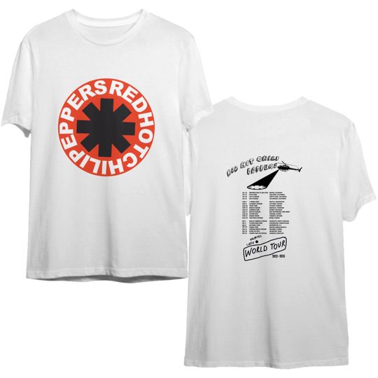 Discover Red Hot Chili Peppers 2023 World Tour Shirt