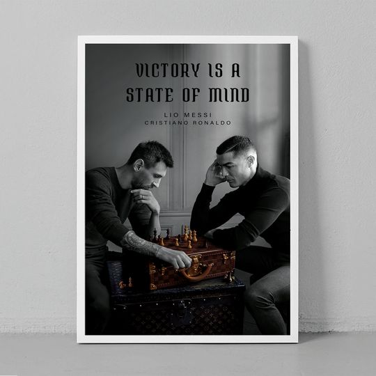 Discover Lionel Messi 10 Football Legends Poster