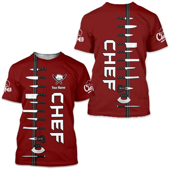 Discover Personalized Chef Shirt, Sous Chef Shirt