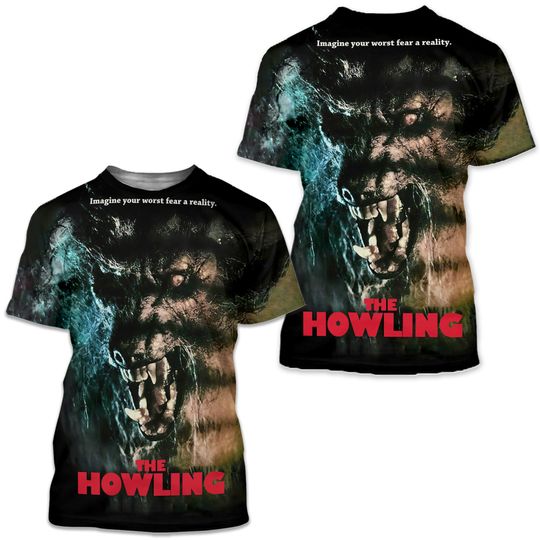 Discover The Howling 1981 American Horror Film 3D Shirt