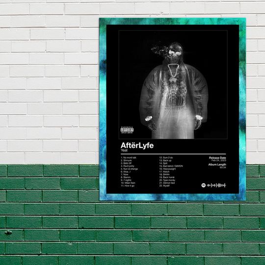 Discover Yeat - AfterLyfe - Album Cover Poster