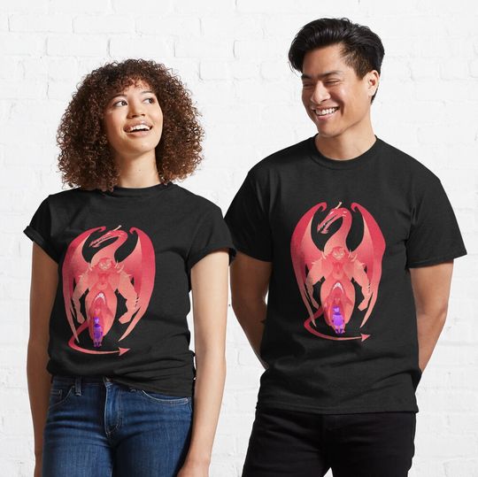 Discover Nimona shape-shifting illustration Classic T-Shirt