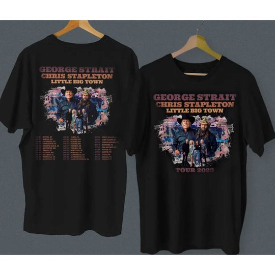 Discover Chris Stapleton Little Big Town Tour Shirt, Chris Stapleton Fan Shirt
