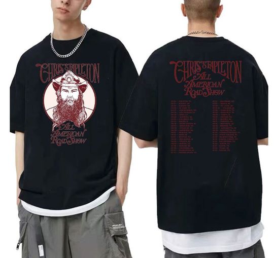 Discover Chris Stapleton All American Road Show 2023 Tour Shirt