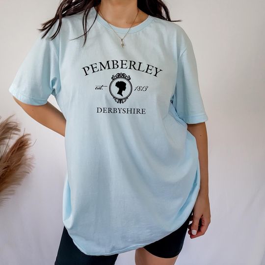 Discover Pemberley Pride And Prejudice Shirt, Mr Darcy Jane Austen Shirt